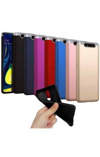 Samsung Galaxy A80 (A805) Kılıf FitCase PremiumS Silikon Arka Kapak&hellip;