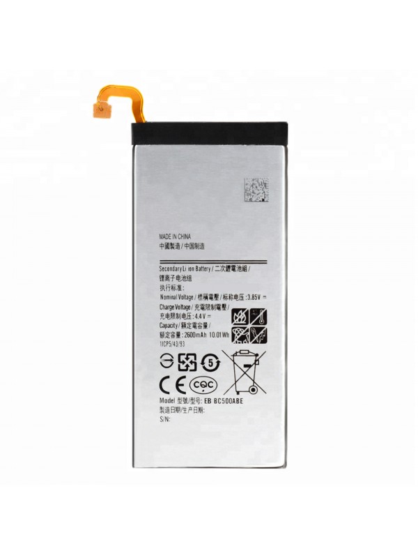 Samsung Galaxy C5 C5000 Uyumlu Batarya EB-BC500 2600 mAh… Samsung Galaxy C5 C5000 Uyumlu Batarya EB-BC500 2600 mAh…