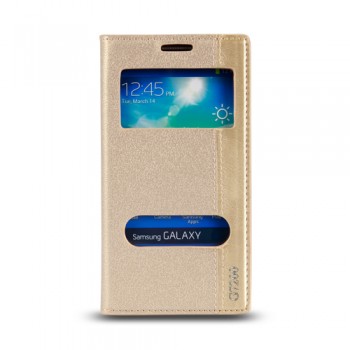 Samsung Galaxy Grand Max (G7200) Gizli Mıknatıslı Pencereli Magnum Kılıf Gold Samsung Galaxy Grand Max (G7200) Gizli Mıknatıslı Pencereli Magnum Kılıf Gold