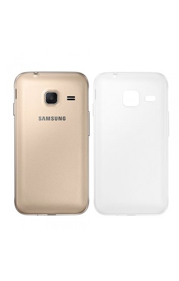 Samsung Galaxy J1 Mini (J105) Kılıf Soft Silikon Şeffaf Arka Kapak