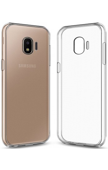 Samsung Galaxy J2 Core (J260) Kılıf FitCase Toz Koruma Tıpalı Şeffaf Arka Kapak