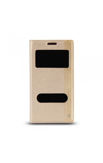 Samsung Galaxy J3 (J300) Gizli Mıknatıslı Pencereli Magnum Kılıf Gold… Samsung Galaxy J3 (J300) Gizli Mıknatıslı Pencereli Magnum Kılıf Gold…