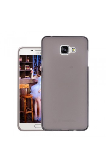 Samsung Galaxy J3 (J300) Kılıf Soft Silikon Şeffaf-Siyah Arka Kapak…