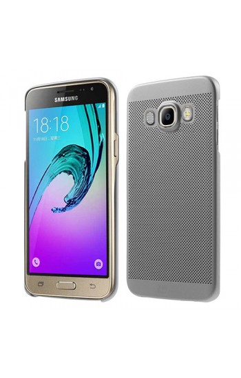 Samsung Galaxy J5 2016 (J510) Loopee Point Sert Arka Kapak Gri