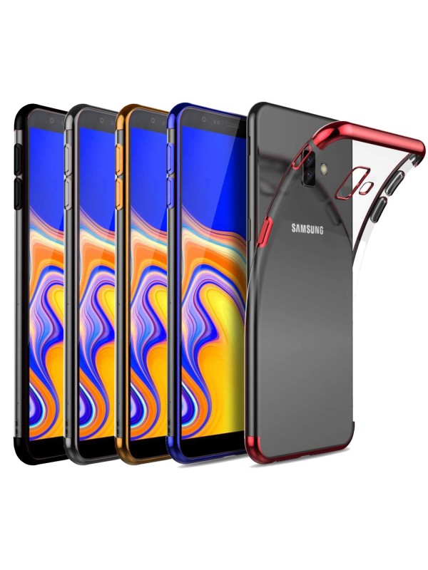 Samsung Galaxy J6 Plus (J610) Dört Köşe Lazer Silikon Kapak/K�&hellip;