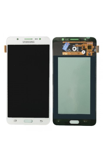 Samsung Galaxy J7 2016 J710 LCD Ekran Dokunmatik Oled Beyaz