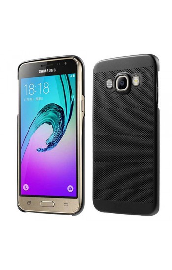 Samsung Galaxy J7 2016 (J710) Loopee Point Sert Arka Kapak Siyah&hellip;