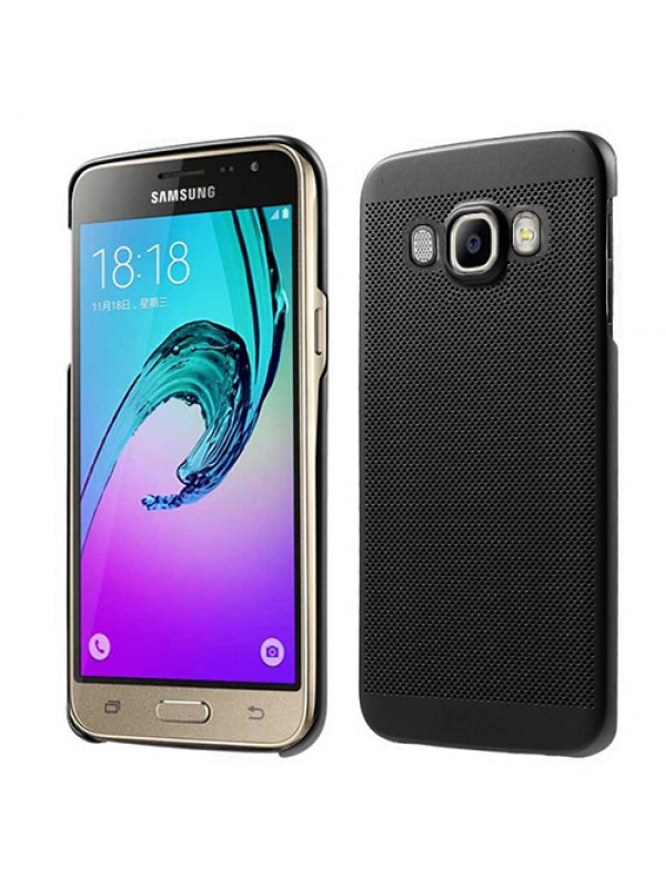 Samsung Galaxy J7 2016 (J710) Loopee Point Sert Arka Kapak Siyah&hellip;