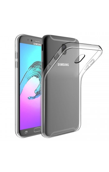 Samsung Galaxy J7 2017 Kılıf Soft Silikon Şeffaf Arka Kapak