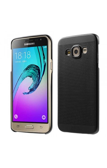 Samsung Galaxy J7 Core (J701) Loopee Point Sert Arka Kapak Siyah