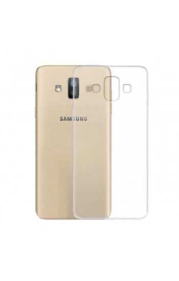 Samsung Galaxy J7 Duo (J720) Kılıf Soft Silikon Şeffaf Arka Kapak