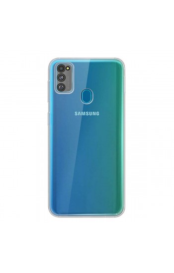 Samsung Galaxy M30s (M307) Kılıf FitCase Toz Koruma Tıpalı Şeffaf Ark…