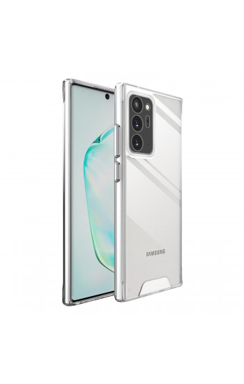Samsung Galaxy Note 20 Ultra Kılıf Space Seri Lux Silikon Şeffaf Kapak…
