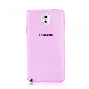 Samsung Galaxy Note 4 (N910) Kılıf Soft Silikon Şeffaf-Pembe Arka Kapak Samsung Galaxy Note 4 (N910) Kılıf Soft Silikon Şeffaf-Pembe Arka Kapak