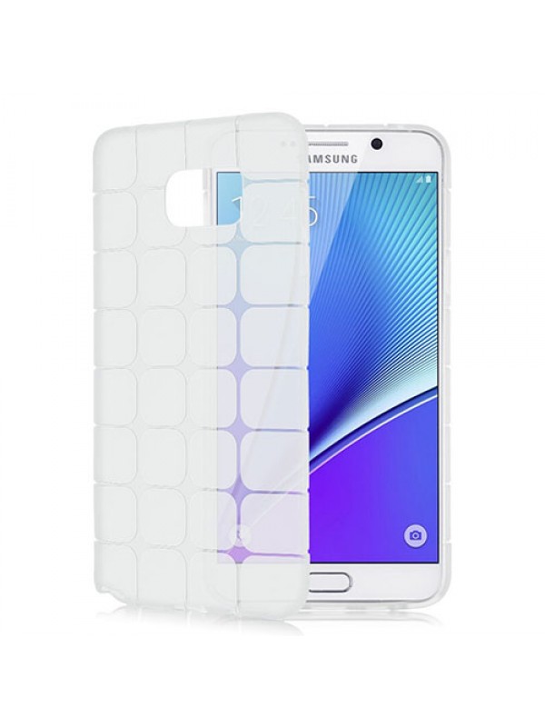 Samsung Galaxy Note 5 N920 Plaid Silikon Arka Kapak Şeffaf…