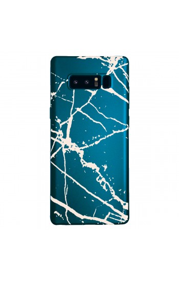 Samsung Galaxy Note 8 (N950) Fırça Desen Silikon Arka Kapak Mavi&hellip;