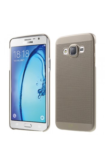 Samsung Galaxy On5 (G5520) Loopee Point Sert Arka Kapak Gold