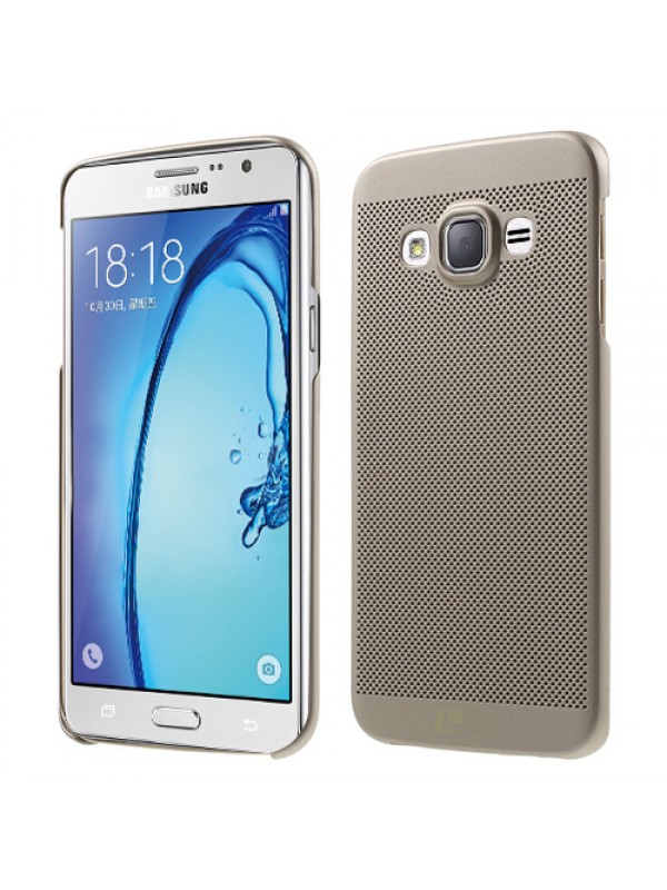 Samsung Galaxy On7 (G600) Loopee Point Sert Arka Kapak Gold