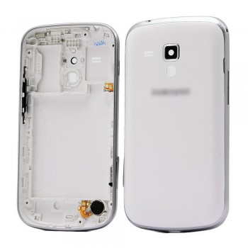 Samsung Galaxy S Duos S7562 Kasa Kapak - Beyaz Samsung Galaxy S Duos S7562 Kasa Kapak - Beyaz