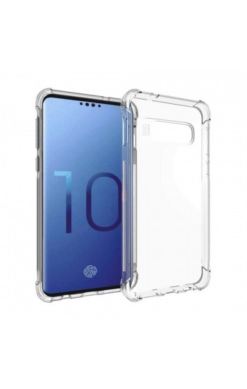 Samsung Galaxy S10 Kılıf Köşe Korumalı Şeffaf Silikon Kapak