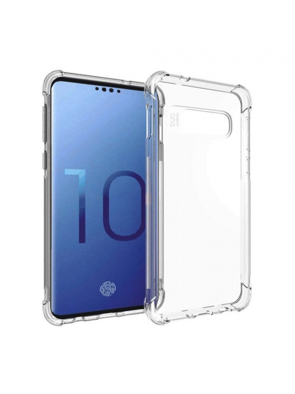 Samsung Galaxy S10 Kılıf Köşe Korumalı Şeffaf Silikon Kapak…