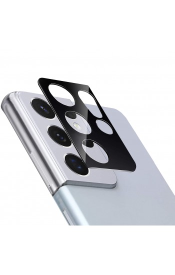 Samsung Galaxy S21 Ultra Kamera Lens Koruyucu 3D Cam Siyah…