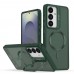 Samsung Galaxy S24 FE Kılıf Armor Seri Magsafe Uyumlu Stand Özellikli Kamera Lensli Kapak Samsung Galaxy S24 FE Kılıf Armor Seri Magsafe Uyumlu Stand Özellikli Kamera Lensli Kapak