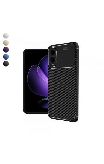 Samsung Galaxy S25 Edge Kılıf Focus Carbon Silikon Kapak…