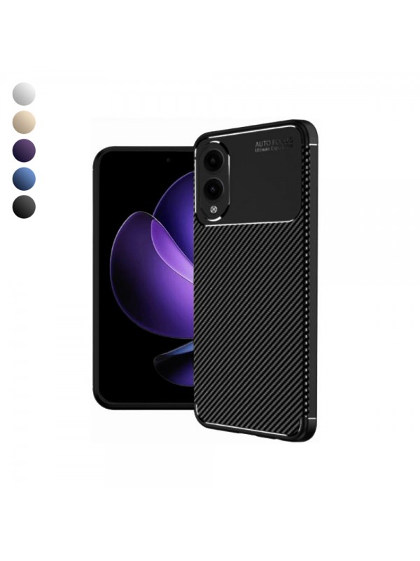 Samsung Galaxy S25 Edge Kılıf Focus Carbon Silikon Kapak…