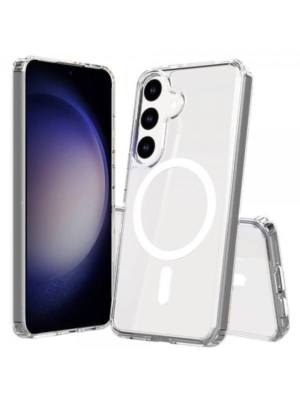 Samsung Galaxy S25 FE Kılıf Combo Seri Magsafe Sert Şeffaf Kapak&hellip;