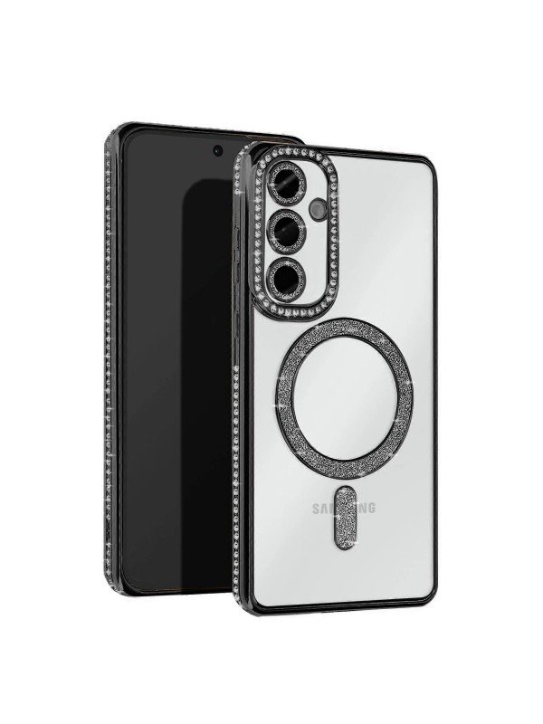 Samsung Galaxy S25 FE Kılıf Joke Seri Magsafe Özellikli Taşlı Sim&hellip;