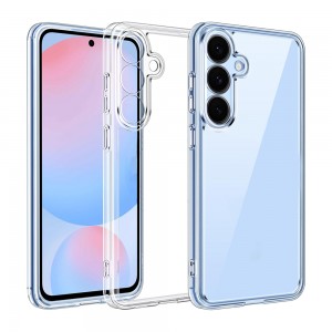 Samsung Galaxy S25 Kılıf Kamera Korumalı Silikon Şeffaf Kapak
