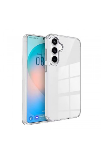 Samsung Galaxy S26 Plus Kılıf Combo Seri Magsafe Özellikli Sararmaz Sert Şeffaf Kapak