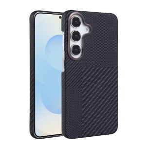 Samsung Galaxy S26 Plus Kılıf Vega Magsafe Karbon Desen Kapak