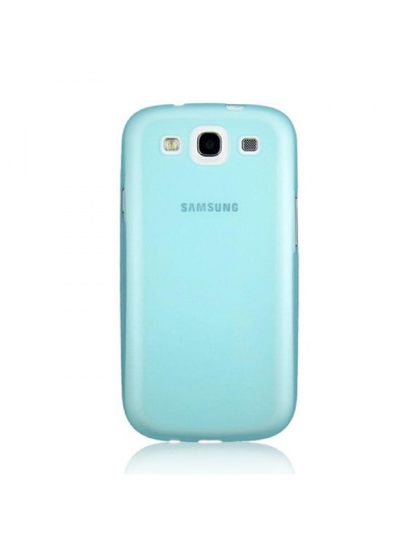 Samsung Galaxy S3 (I9300) Kılıf Soft Silikon Şeffaf-Mavi Arka Kapak… Samsung Galaxy S3 (I9300) Kılıf Soft Silikon Şeffaf-Mavi Arka Kapak…