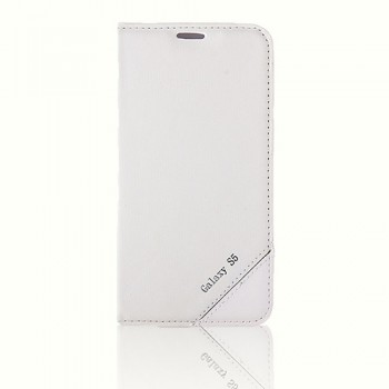 Samsung Galaxy S5 (G900) Gizli Mıknatıslı Magnum Kılıf Beyaz Samsung Galaxy S5 (G900) Gizli Mıknatıslı Magnum Kılıf Beyaz
