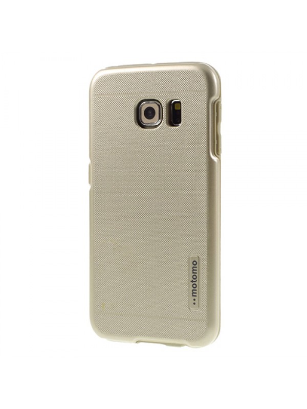 Samsung Galaxy S6 EDGE Plus G928 Kılıf Motomo Sert Arka Kapak Gold&hellip;