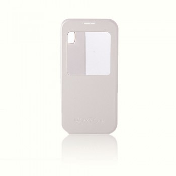 Samsung Galaxy S6 Yan Kapaklı TPU Flip Wallet Kılıf Beyaz Samsung Galaxy S6 Yan Kapaklı TPU Flip Wallet Kılıf Beyaz