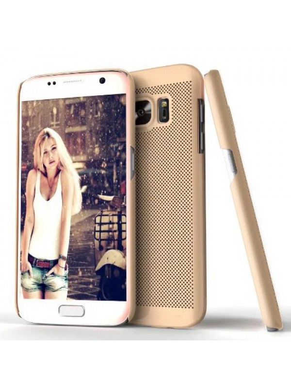 Samsung Galaxy S7 (G930) Loopee Point Sert Arka Kapak Gold… Samsung Galaxy S7 (G930) Loopee Point Sert Arka Kapak Gold…