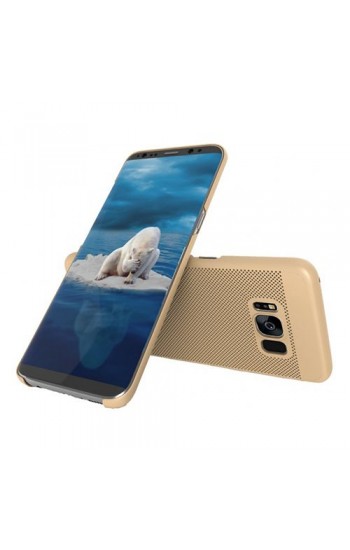 Samsung Galaxy S8 (G950) Loopee Point Sert Arka Kapak Gold