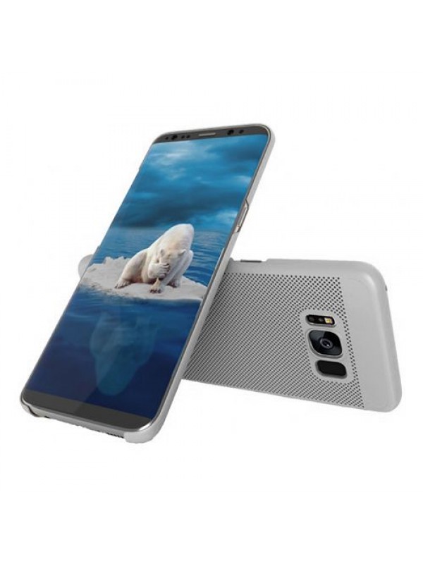 Samsung Galaxy S8 (G950) Loopee Point Sert Arka Kapak Gri