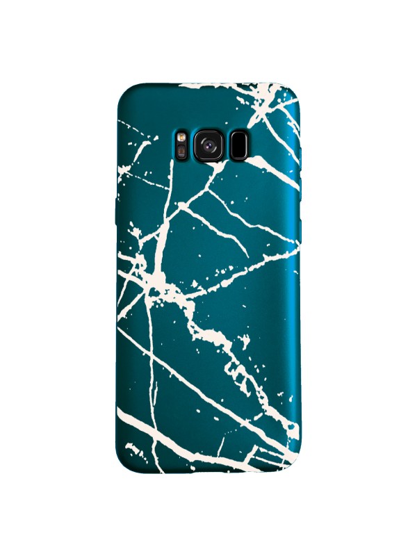 Samsung Galaxy S8 Plus (G955) Fırça Desen Silikon Arka Kapak Mavi… Samsung Galaxy S8 Plus (G955) Fırça Desen Silikon Arka Kapak Mavi…