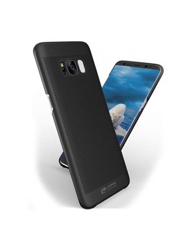 Samsung Galaxy S8 Plus Loopee Point Sert Arka Kapak Siyah&hellip;