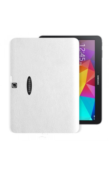 Samsung Galaxy Tab 4 T530 10.1" Kılıf Deri Dokulu Silikon Arka Kapa…