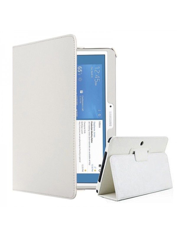 Samsung Galaxy Tab 4 T530 10.1" Standlı Tablet Kılıf Beyaz…