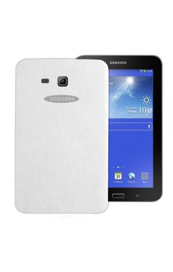 Samsung Galaxy Tab E T560 9.6" Kılıf Deri Dokulu Silikon Arka Kapak…