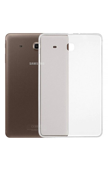 Samsung Galaxy Tab E T560 9.6" Kılıf Şeffaf Silikon Arka Kapak…