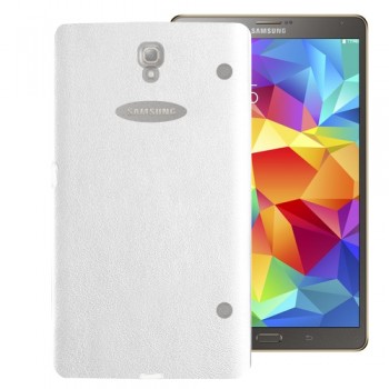 Samsung Galaxy Tab S T700 8.4" Kılıf Deri Dokulu Silikon Arka Kapak Beyaz Samsung Galaxy Tab S T700 8.4" Kılıf Deri Dokulu Silikon Arka Kapak Beyaz