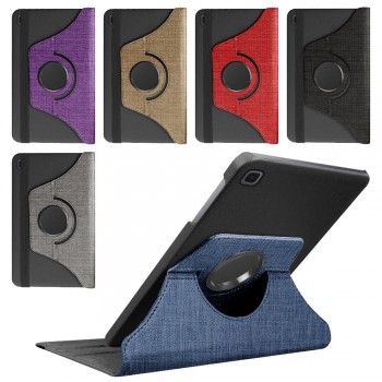 Samsung Galaxy Tab S6 Lite P610/P615/P617 Kılıf Fabric 360 Derece Döner Standlı Samsung Galaxy Tab S6 Lite P610/P615/P617 Kılıf Fabric 360 Derece Döner Standlı