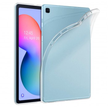 Samsung Galaxy Tab S6 Lite P610/P615/P617 Kılıf Şeffaf Silikon Arka Kapak Samsung Galaxy Tab S6 Lite P610/P615/P617 Kılıf Şeffaf Silikon Arka Kapak